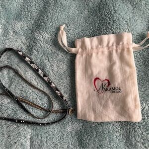 Nakamol Black Gray White Wrap Bracelet